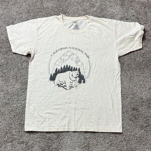 Cream Graphic Tee